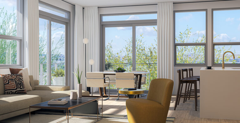 Vestra Apartments - Interior Living Room