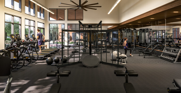 Vestra Apartments - Fitness Center with Cardio and Weights