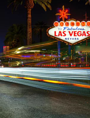 Las Vegas neon sign 