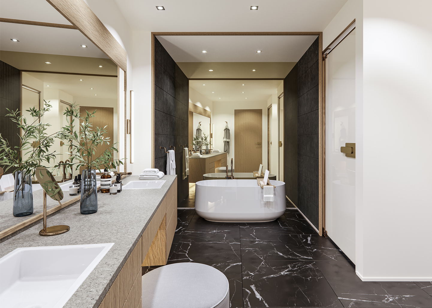 Vestra Apartments Penthouse Bath